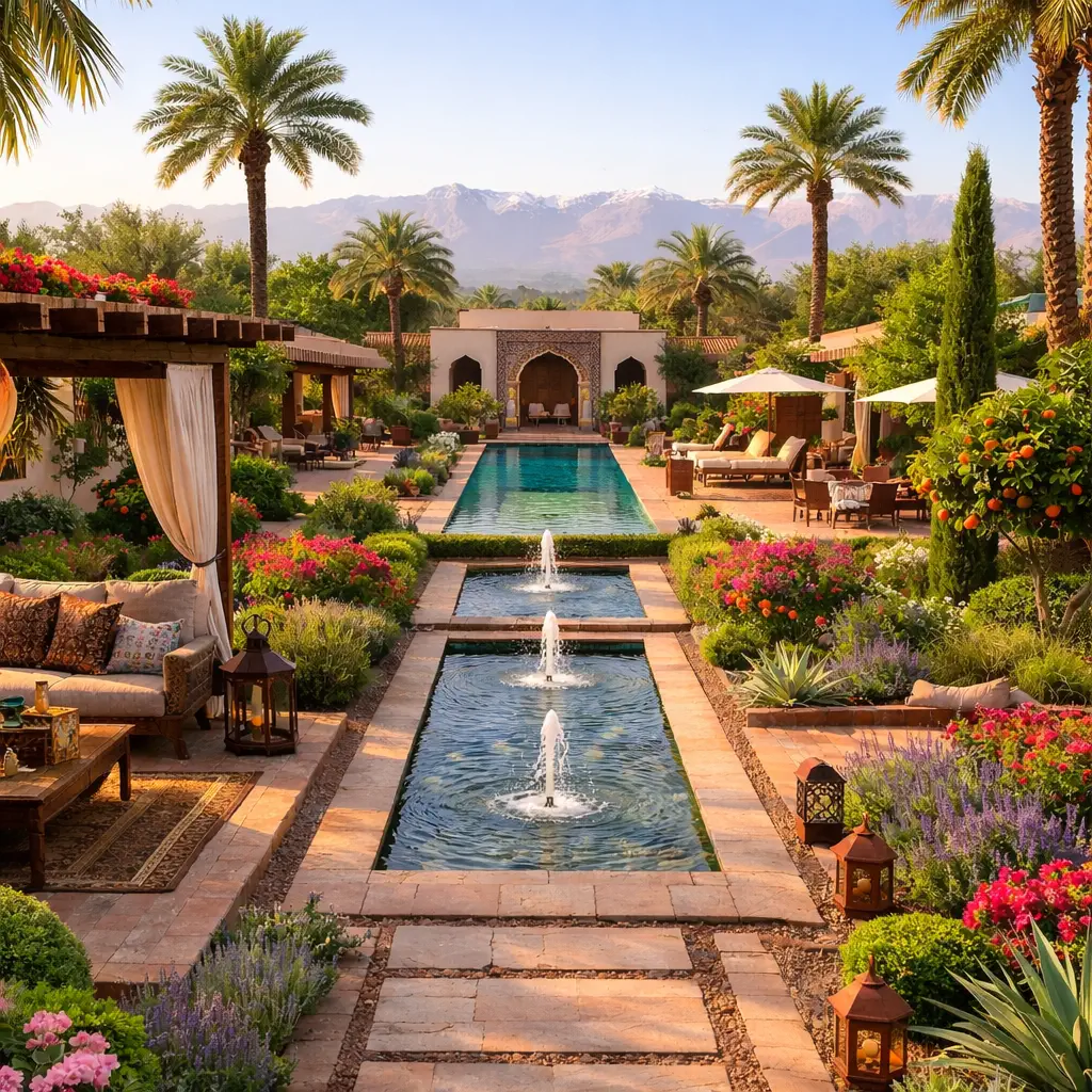 jardin rectangulaire