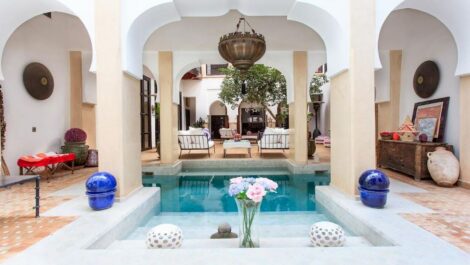 Sublime riad in Dar el Bacha, operated in luxury boutique hotel