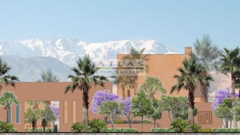 Marrakech : Villas Riads contemporains sur Golf très proche du centre-ville