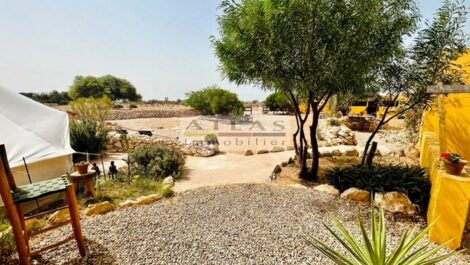 Eco Ranch de 8000 m² en bord de plage à Sidi Kaouki – Location-gérance