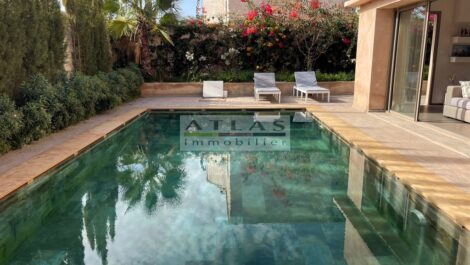 Villa Meublée avec Piscine dans Résidence Sécurisée à 7 km d’Essaouira