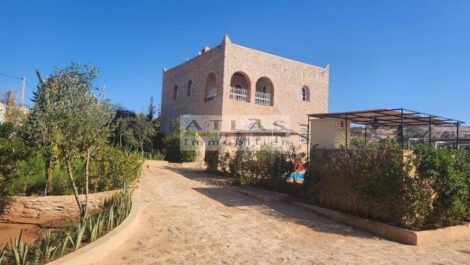 Villa d’Exception avec Piscine et Tennis à Louer à Essaouira – Longue Durée