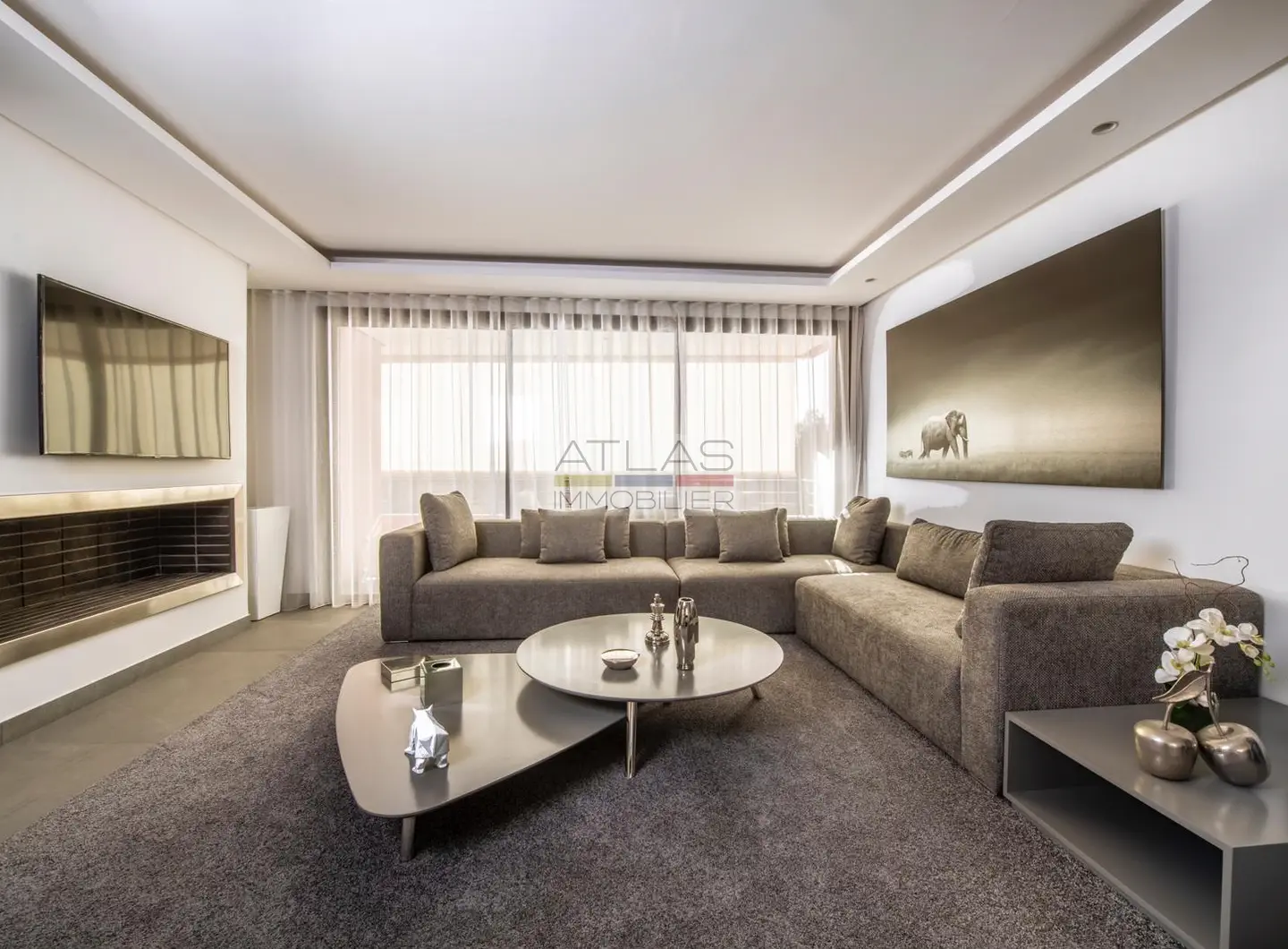 appartement haut de gamme- résidence de standing-Marrakech- investissement locatif-immobilier de luxe-appartement moderne- cuisine (3)