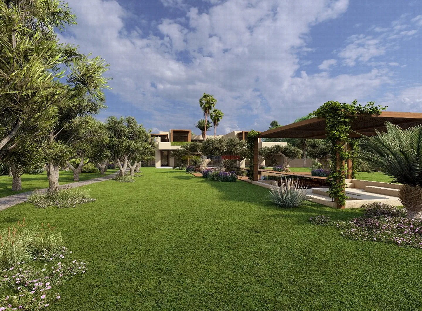 villa-luxe-palmeraie-marrakech-piscine-jardin-paysager-vue-atlas ( (7)