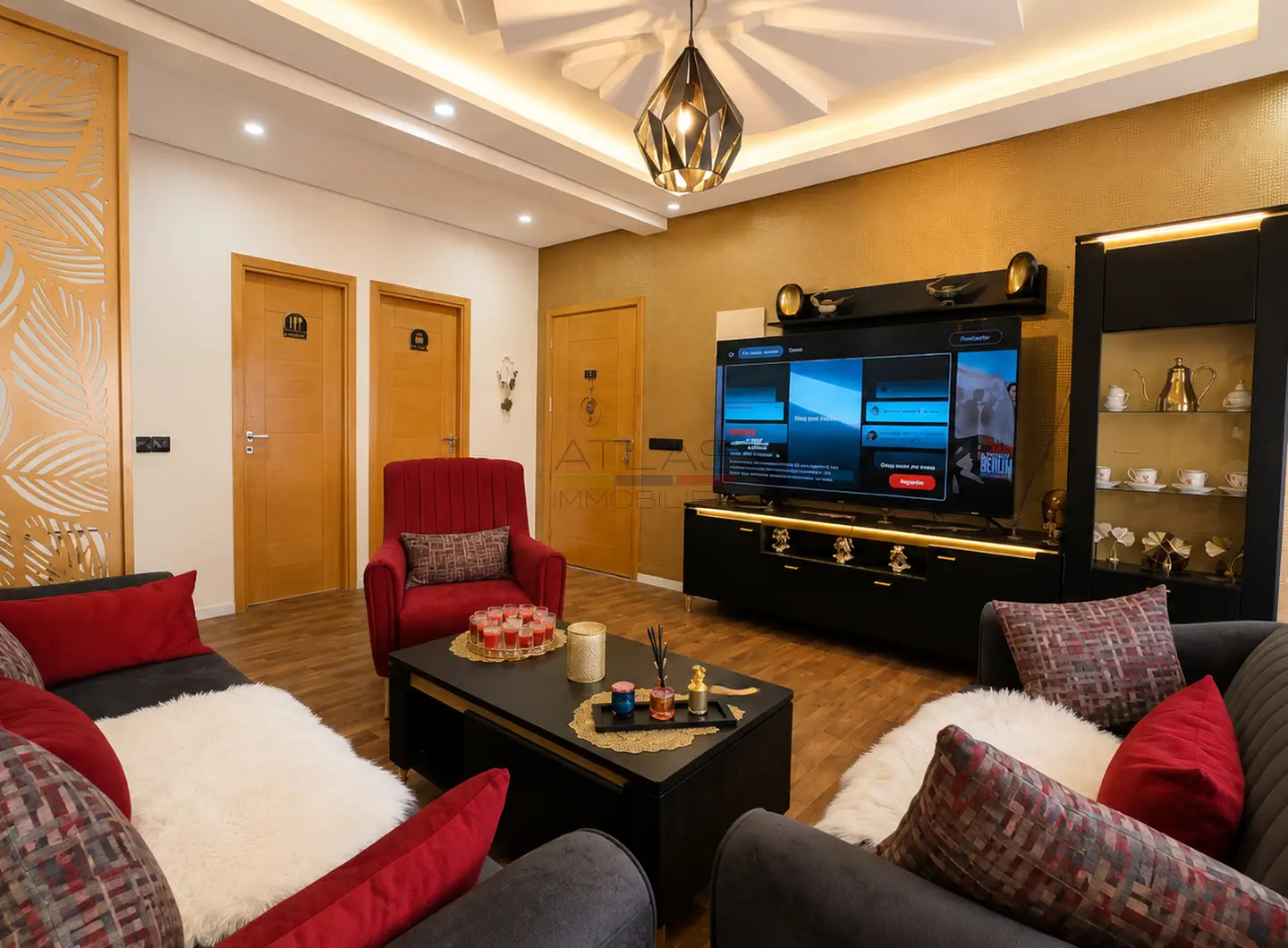 marrakech-appartement-salon-tv-haut-standing