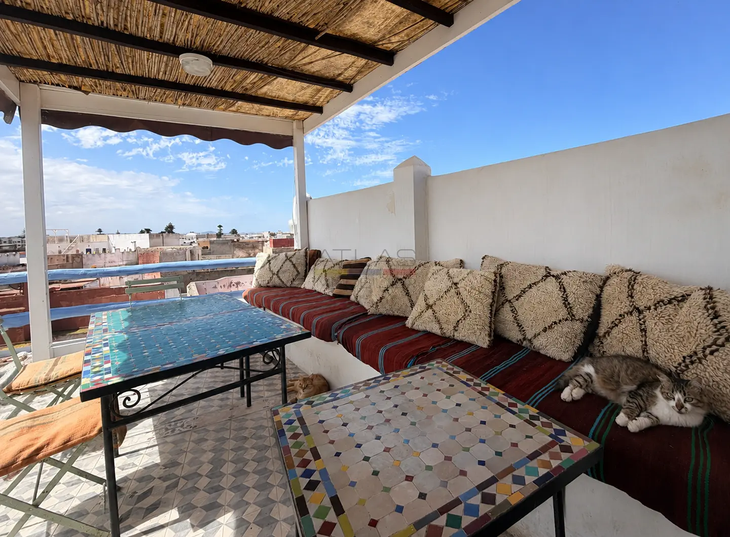 essaouira-riad-terrasse-pergola-vue-medina