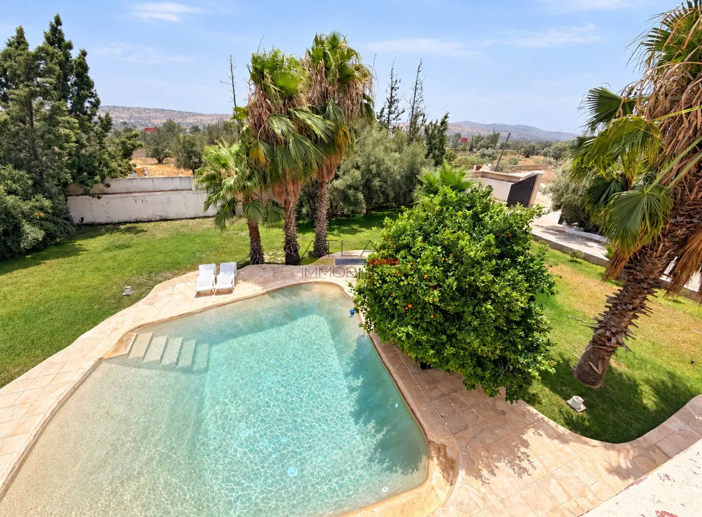 Villa avec piscine et jardin arboré à Ounagha près d’Essaouira
